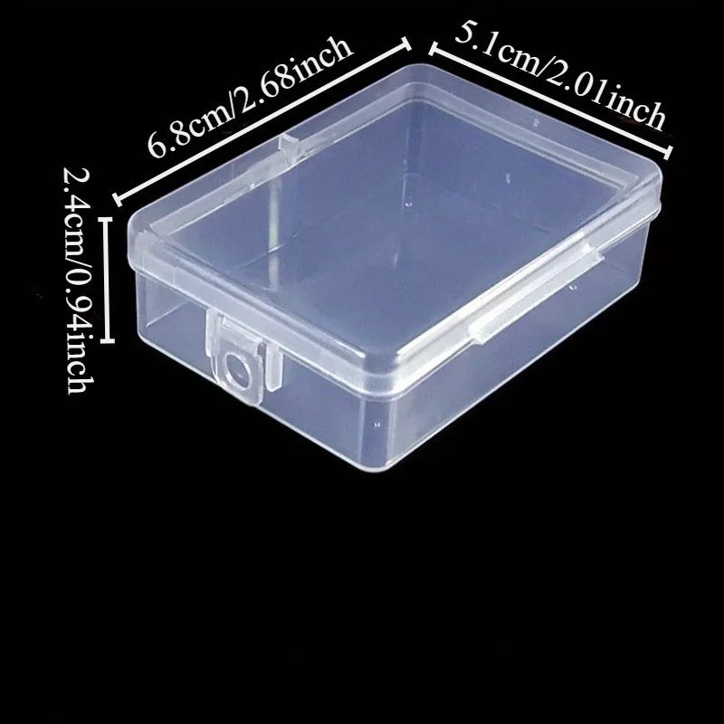 Transparent Plastic Storage Box for Jewelry, Parts & Fishing Gear Plastic Storage Box SWANS