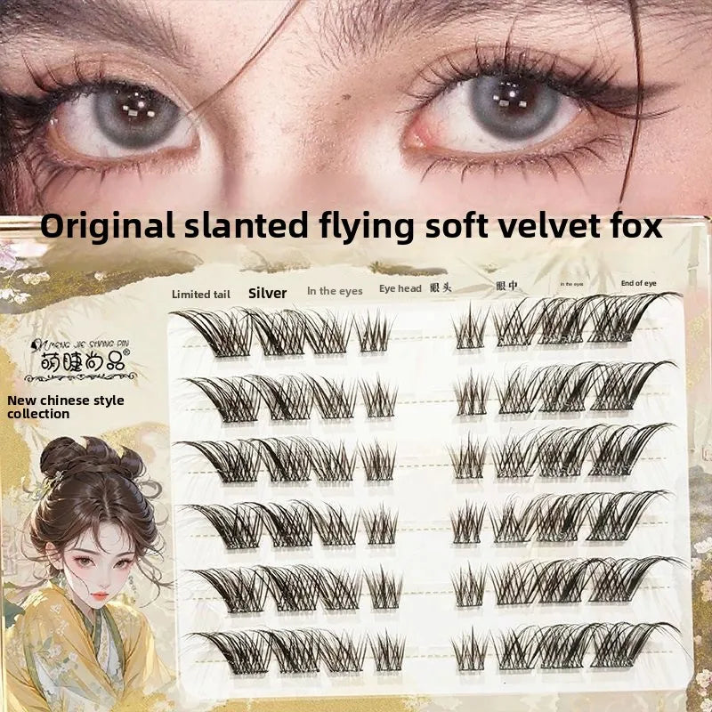 Self-Adhesive False Eyelashes – Fox Eye, Cat Eye & Wispy