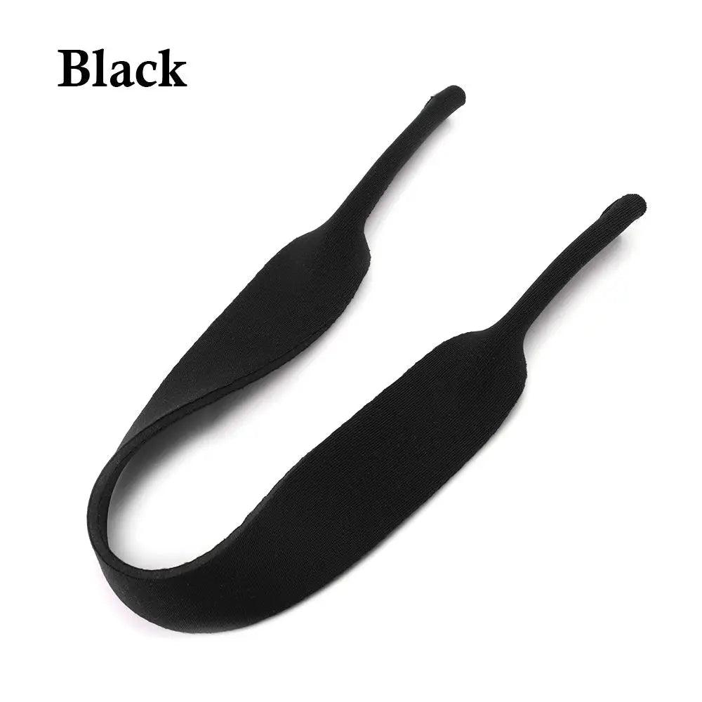 SWANS Neoprene Glasses Strap – Eyeglass & Sunglass Neck Cord Eyeglass Strap SWANS black
