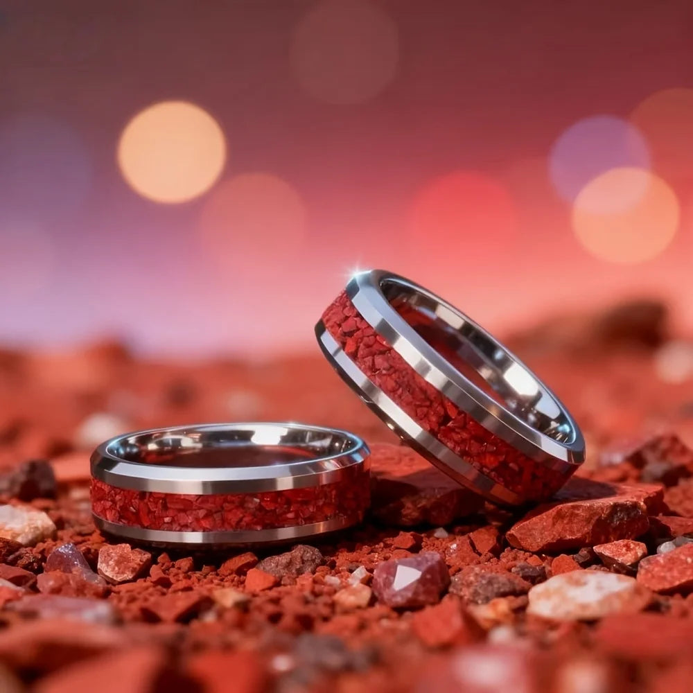 Stainless Steel Rings for Men & Couples – Classic Band Stainless Steel Ring SWANS