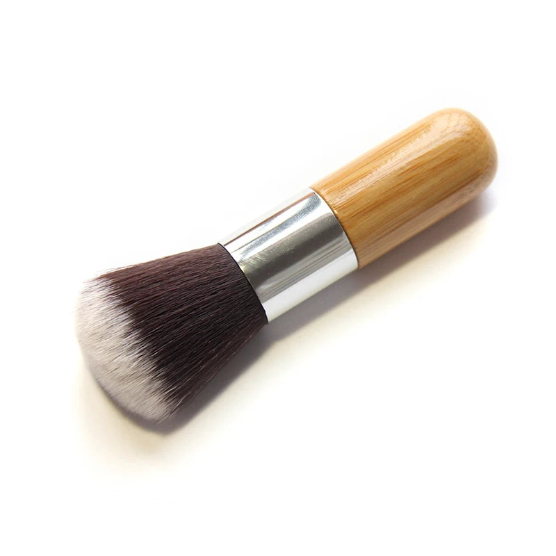 KuZHEN Flat Top Makeup Brush – Foundation, Blush & Powder Makeup Brush SWANS