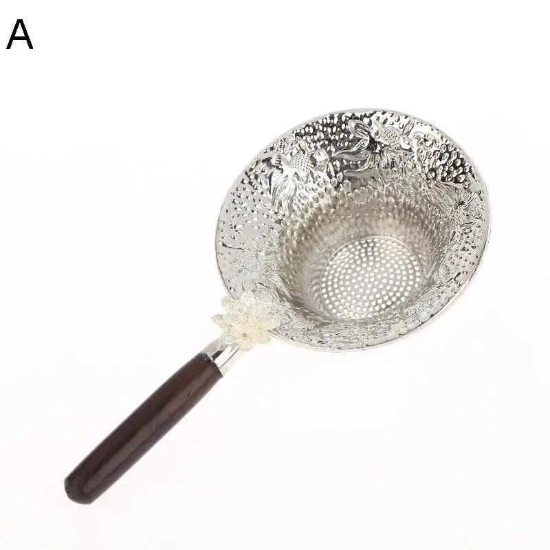 SWANS Koi Fish Tea Strainer – Fine Mesh Metal Loose Leaf Filter Tea Strainer SWANS A