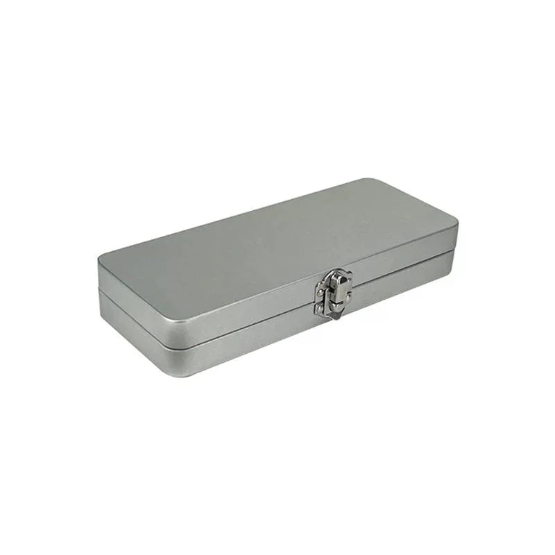 YOVIP Metal Rectangular Storage Box with Lid – S & L Sizes Metal Storage Box SWANS