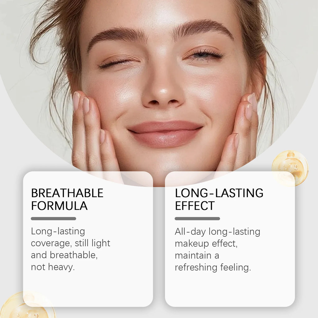 Luxe Color-Adaptive SPF50 Liquid Foundation – Natural & Dark Liquid Foundation SWANS