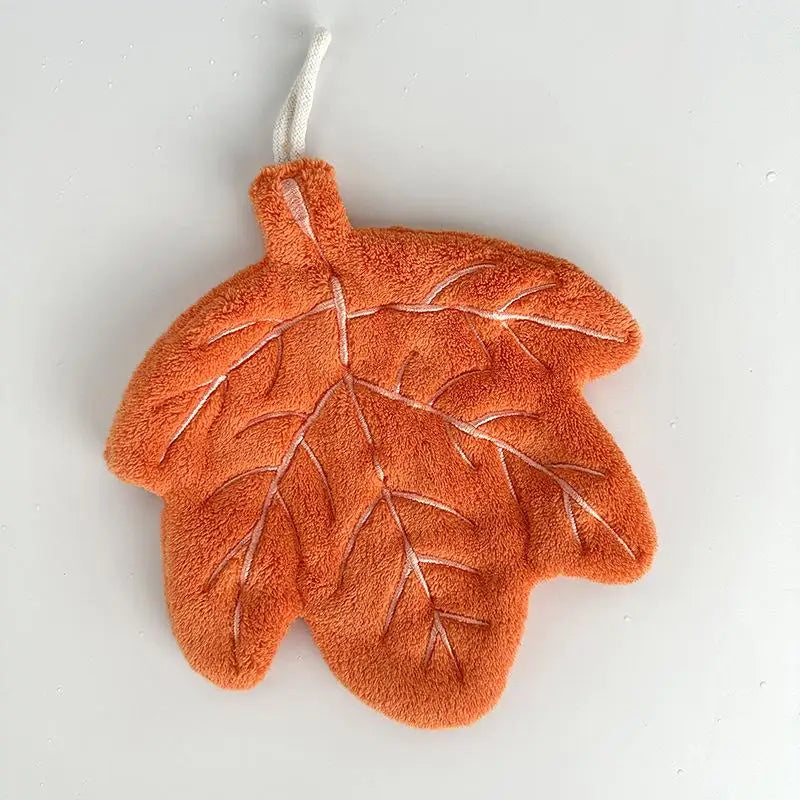 SWANS Leaf Hand Towel – Thick Soft Quick-Dry Hanging Towel Hanging Hand Towel SWANS A4