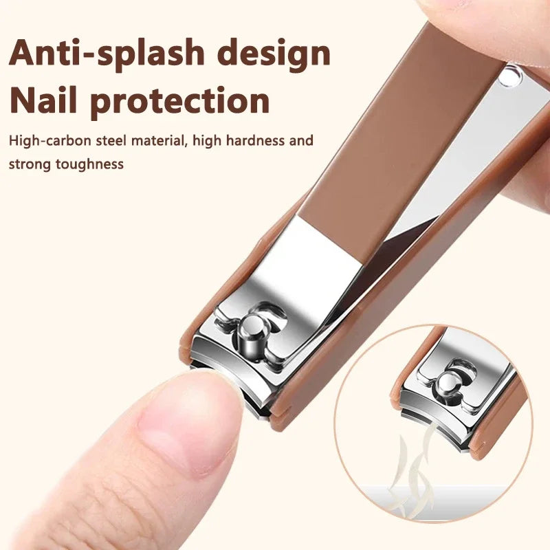 SWANS 8-Piece Anti-Splash Nail Clipper Manicure Set Nail Clipper Set SWANS