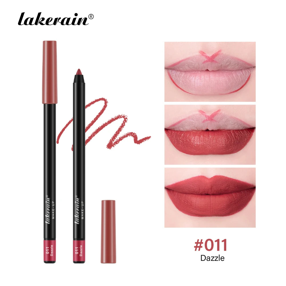 Waterproof Matte Lip Liner Pencil 12 Colors – Lakerain Lip Liner Pencil SWANS