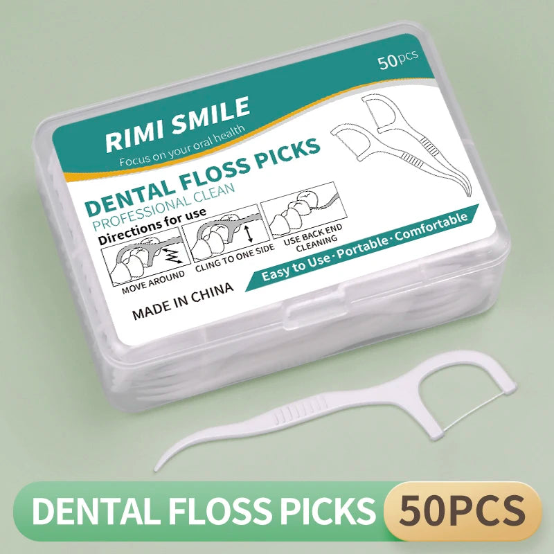 SWANS Dental Floss Picks – Interdental Cleaner 100–600 PCS Dental Floss Picks SWANS