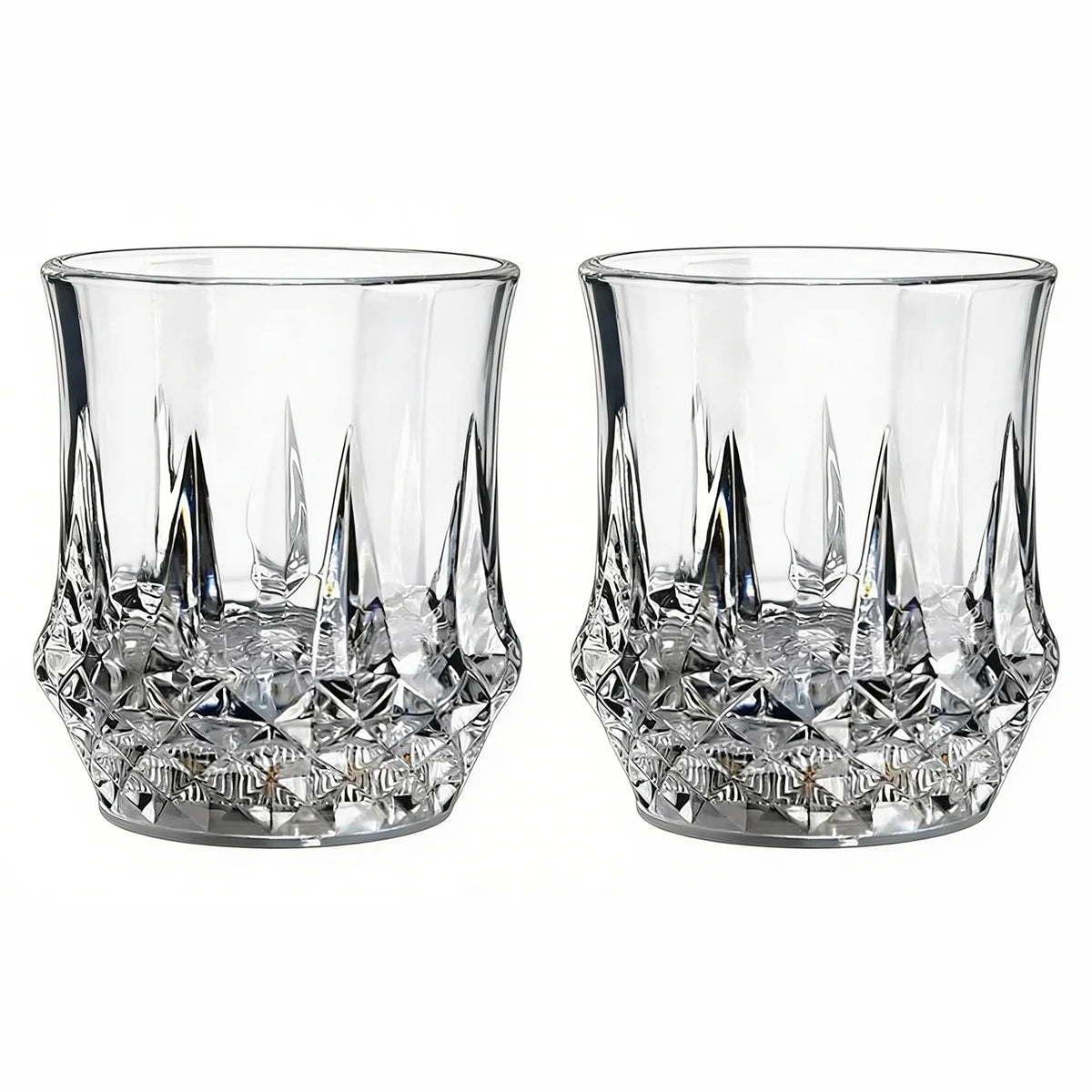 LED Color-Changing Light-Up Drinking Cups for Parties & Bar LED Drinkware SWANS 2pcs