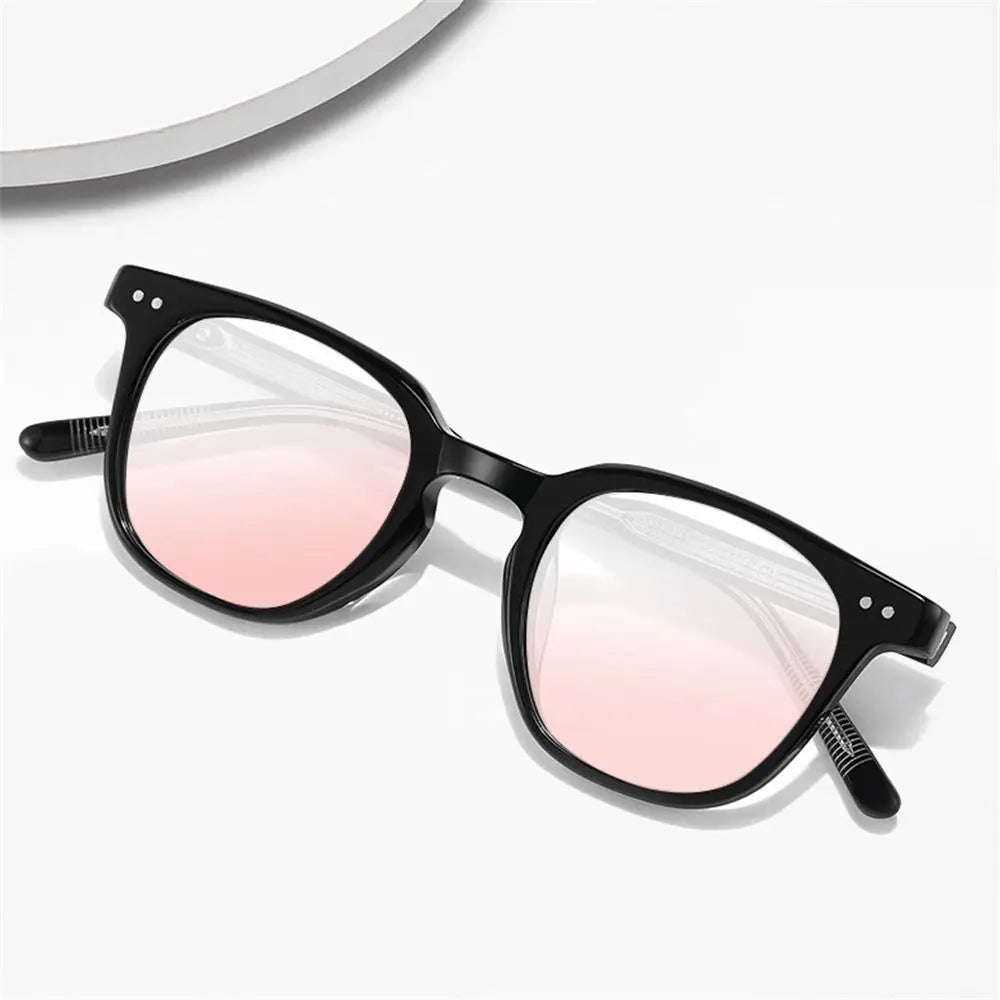 Women's Gradient Nearsighted Glasses Anti-Reflective PC Frame Nearsighted Glasses SWANS