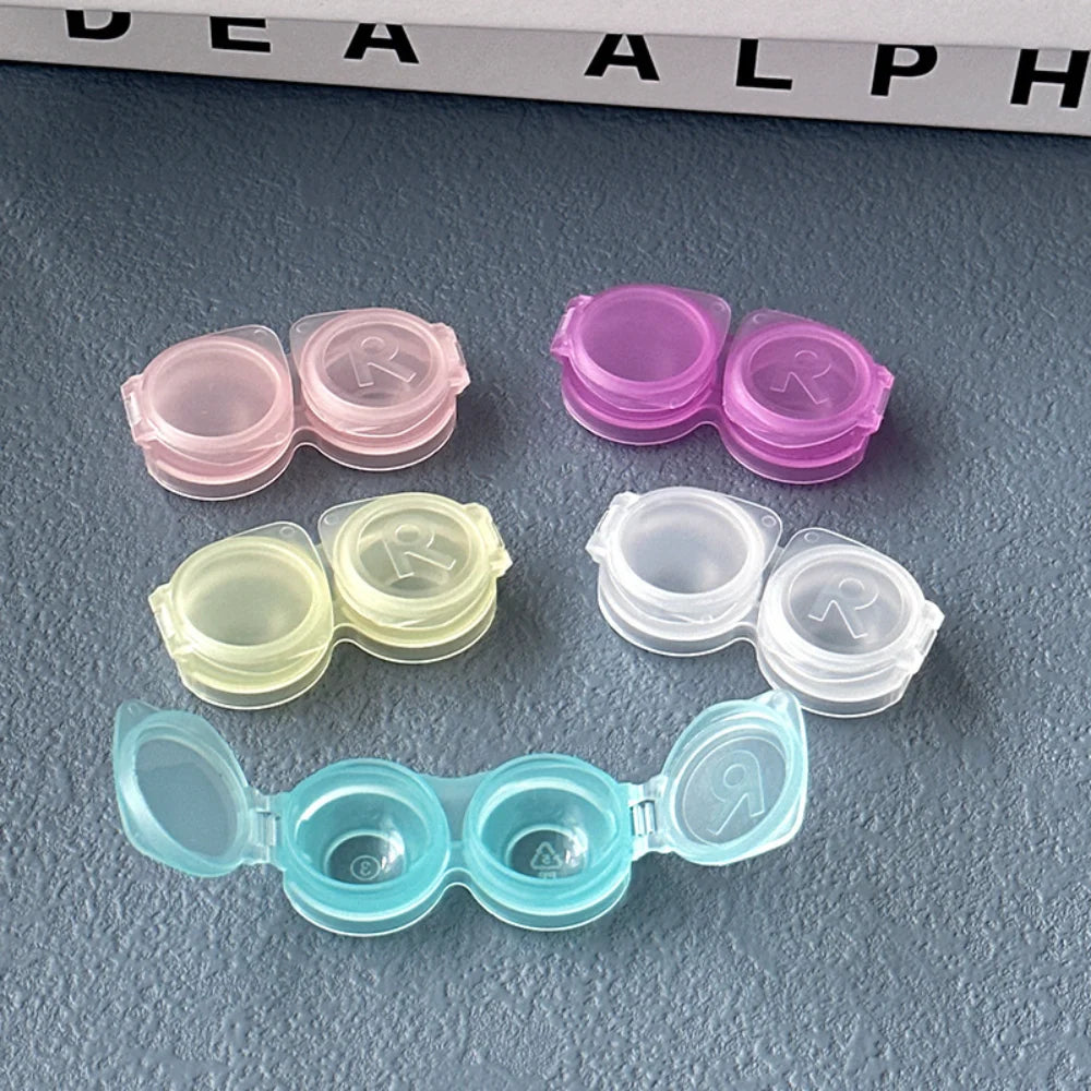 SWANS Mini Contact Lens Case – Candy Color Travel Holder Contact Lens Case SWANS