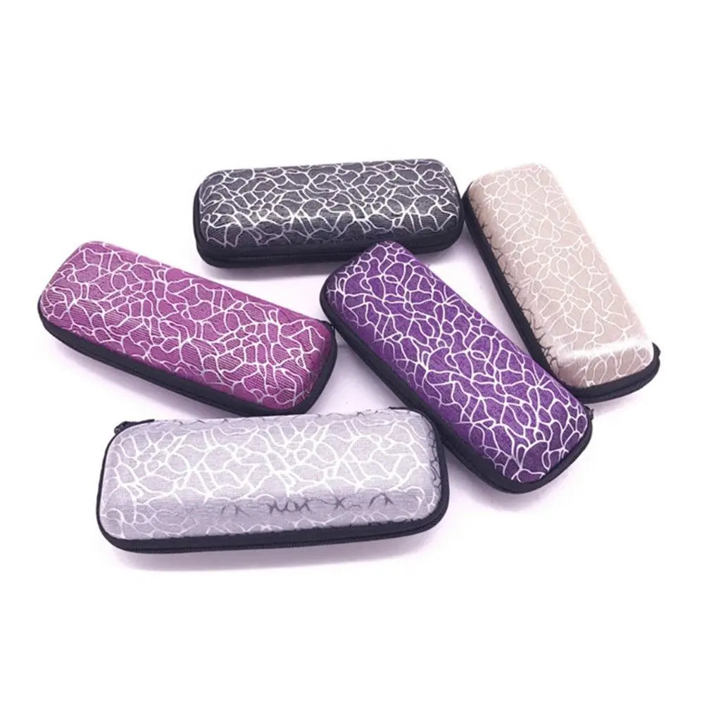 Zipper Stripe EVA Glasses Case – Unisex Eyewear Protector Eyewear Case SWANS