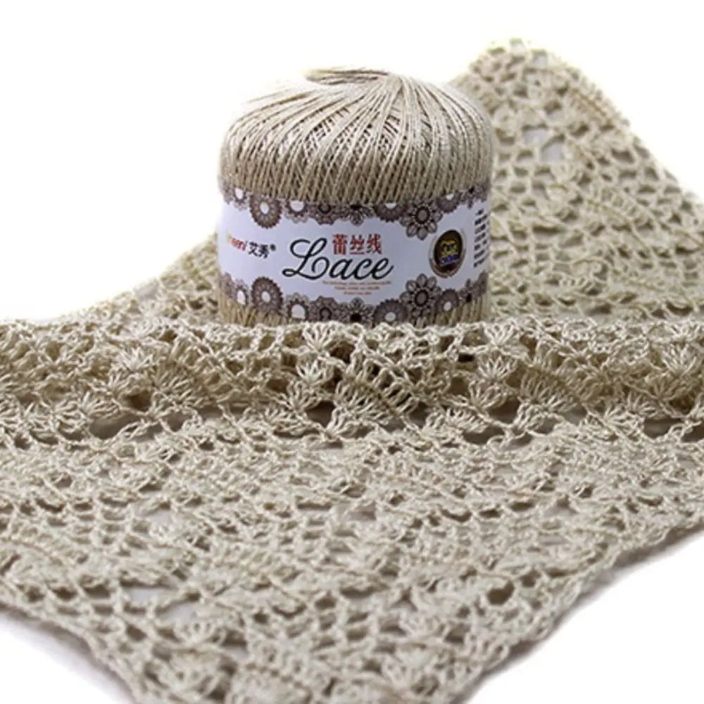 50g Cotton Lace Yarn for Crochet, Knitting & Embroidery Craft Knitting Yarn SWANS