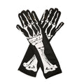 Halloween Skeleton Gloves – Spooky Costume Accessory 1-3 Pair Costume Gloves SWANS Black 2pair