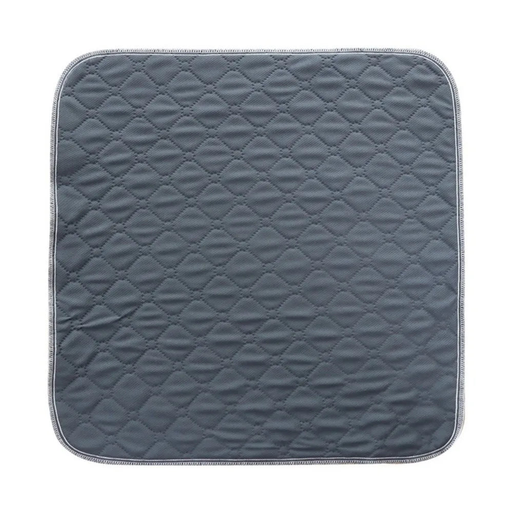 Washable Wheelchair Seat Cushion Waterproof Non-Slip 50×50cm Wheelchair Seat Cushion SWANS Dark Grey