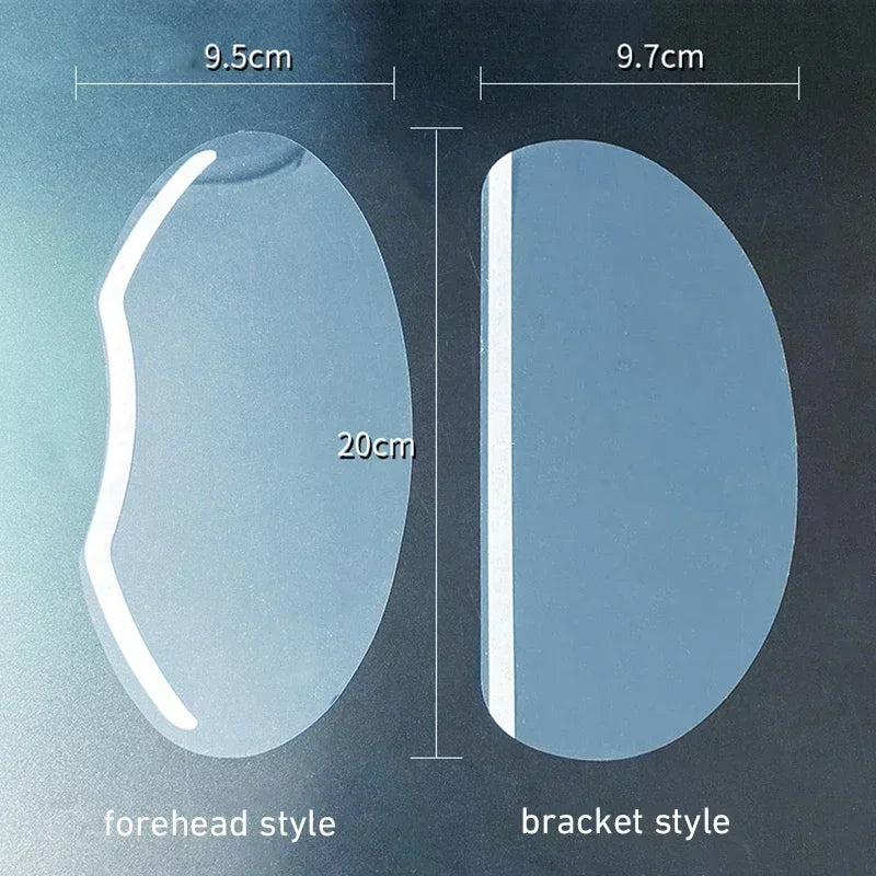 50-Pack Disposable Hairdressing Face Spray Shield & Eye Mask Hairdressing Face Shield SWANS