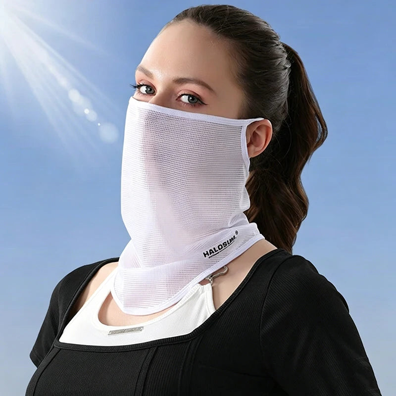 Ice Silk Balaclava Full Face Mask – UV Sun Protection Face Mask Balaclava SWANS