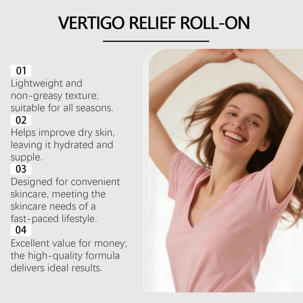 SWANS Roll-On Essential Oil – Cooling Ear Area Massage Essential Oil Roller SWANS