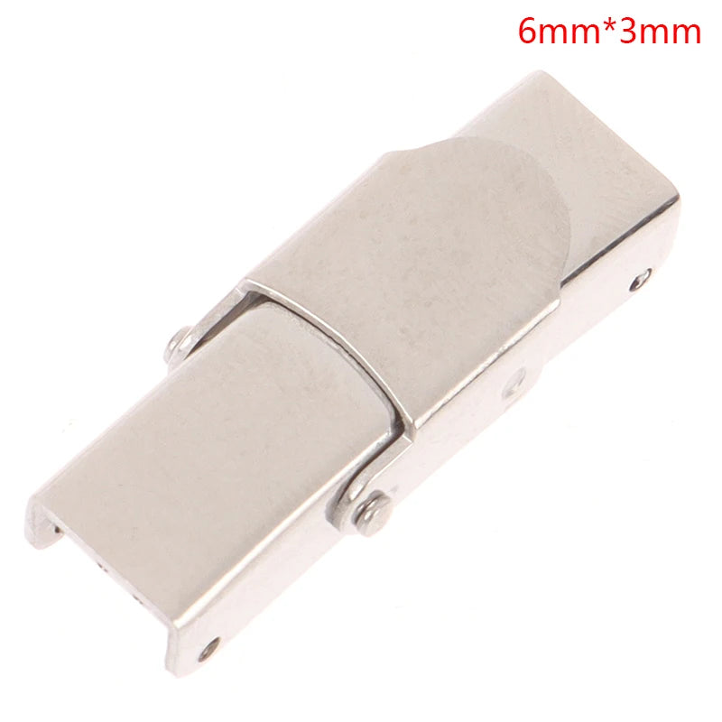 10-Pack Steel Crimp Jaw Hook Clasps – DIY Bracelet & Jewelry Jewelry Clasp Findings SWANS A56mmx3mm