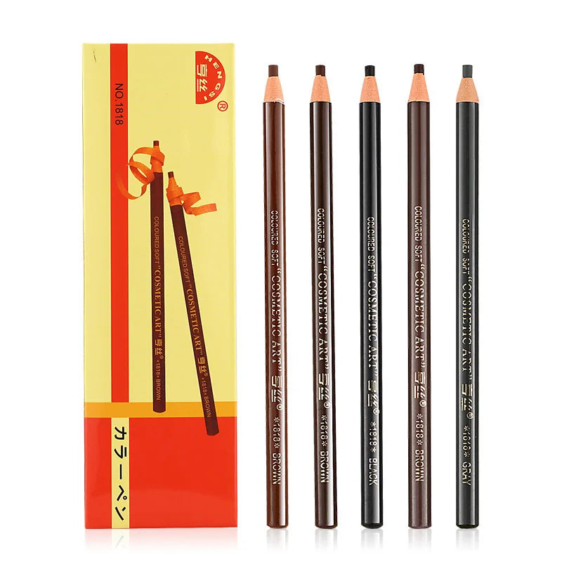 Waterproof Eyebrow Pencil – Long-Lasting Natural Brow Liner Eyebrow Pencil SWANS