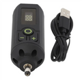 Wireless Tattoo Battery Power Supply – LCD, Type-C, DC Tattoo Power Supply SWANS Black DC