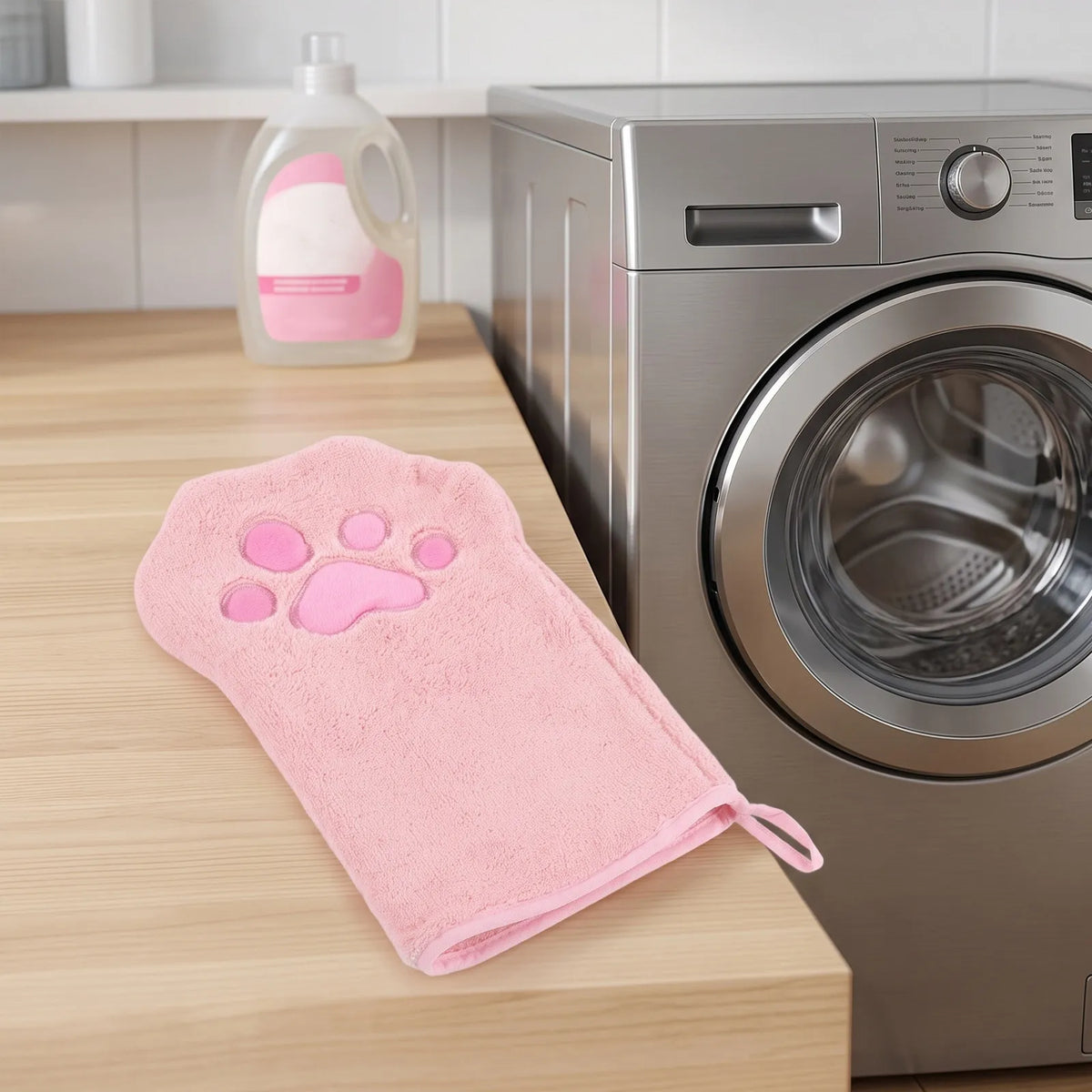 SWANS Hand Insert Pet Drying Towel Glove – Dogs & Cats Pet Drying Towel SWANS