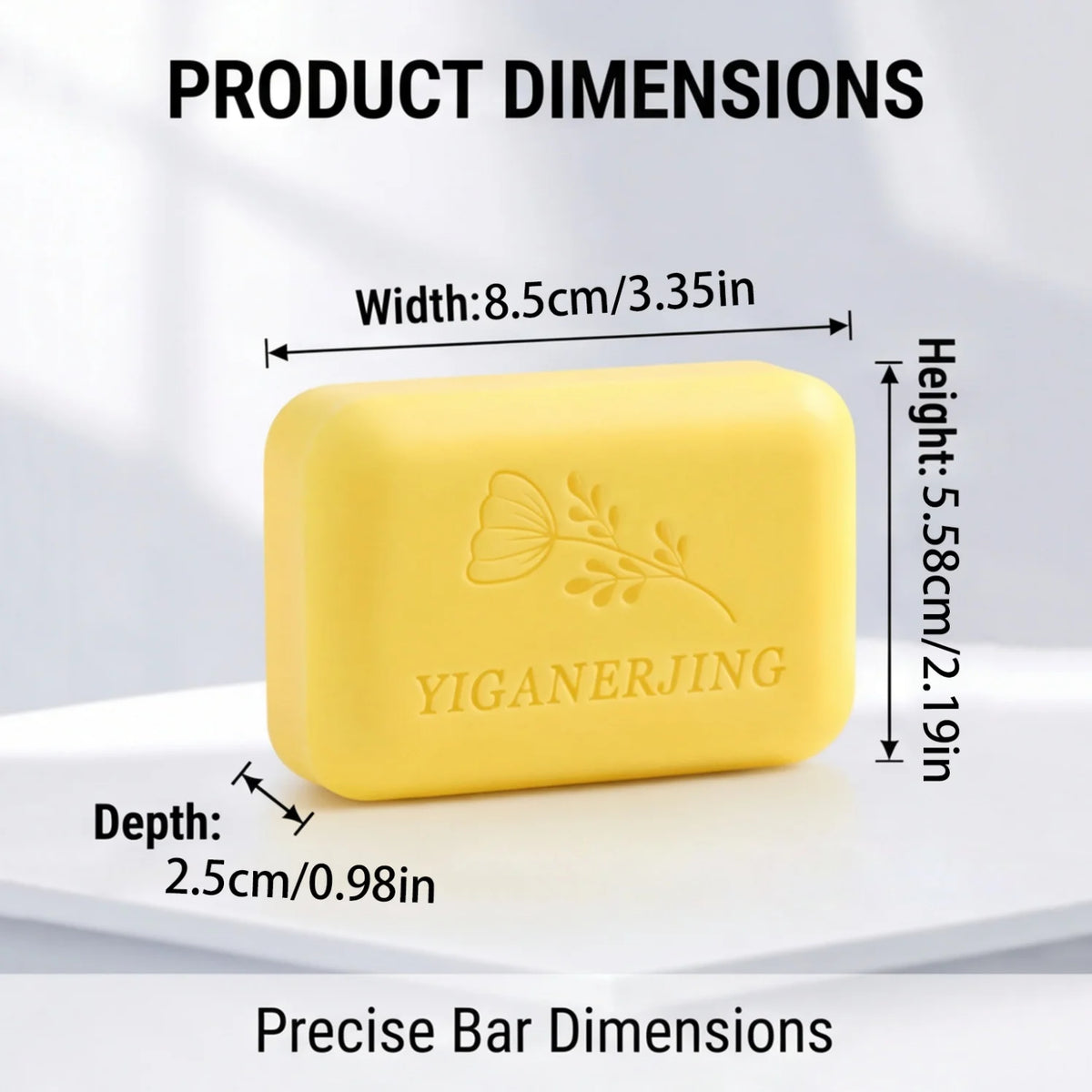 YIGANERJING Sulfur Soap Bar – Deep Cleansing Oil Control Cleansing Soap Bar SWANS