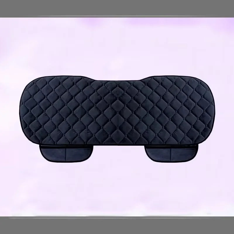 Universal Winter SUV Car Seat Cover – Anti-Slip Linen Cushion Car Seat Cover SWANS Black color