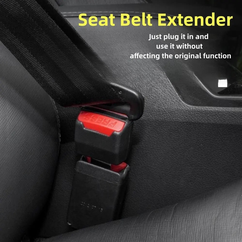 Seat Belt Lock Buckle Holder – Anti-Retraction Socket Extender Seat Belt Accessory SWANS