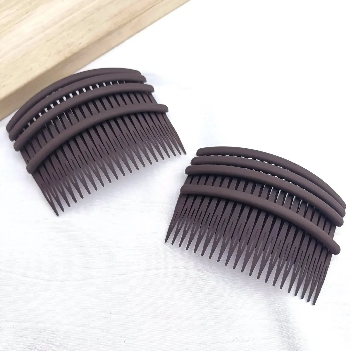 Vintage Curved Hair Side Combs 21 Teeth – 4/8/12 Pack Women Hair Side Combs SWANS 8 PCS H