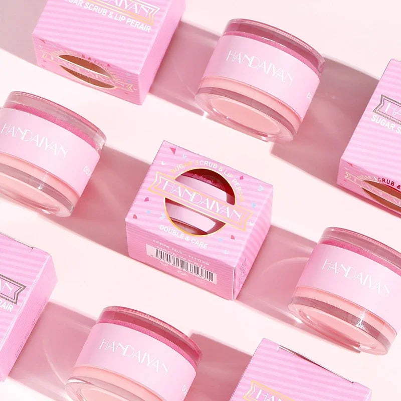 2-in-1 Scrub Lip Mask & Lipstick – Exfoliating Lip Care Lip Scrub Mask SWANS