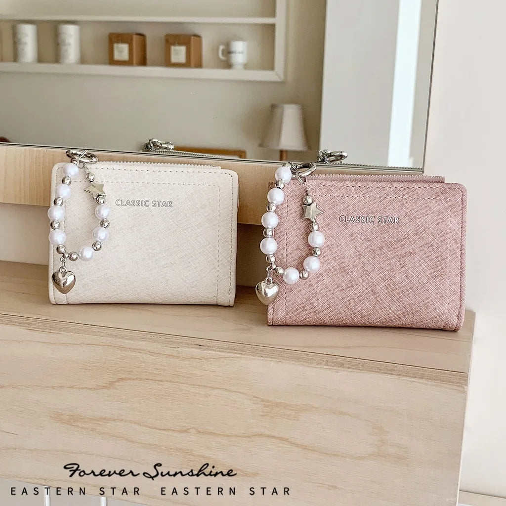 Women's PU Leather Bi-Fold Wallet – Large Capacity Card Purse Bi-Fold Wallet SWANS