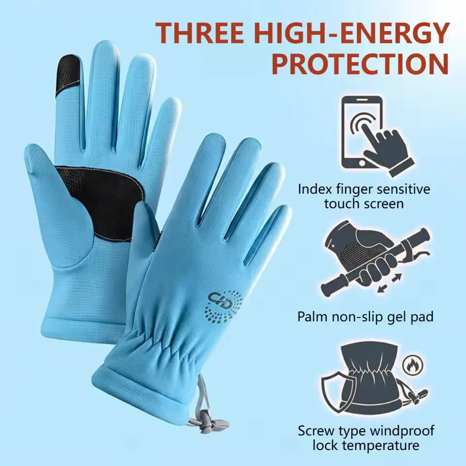 Kids Winter Fleece Gloves – Touchscreen Windproof | GAFASTWO Kids Winter Gloves SWANS
