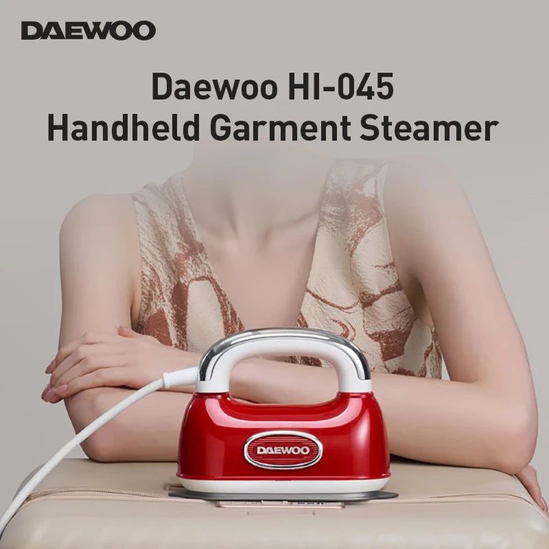 DAEWOO HI-045 Handheld Garment Steamer 1400W Self-Cleaning Handheld Garment Steamer SWANS