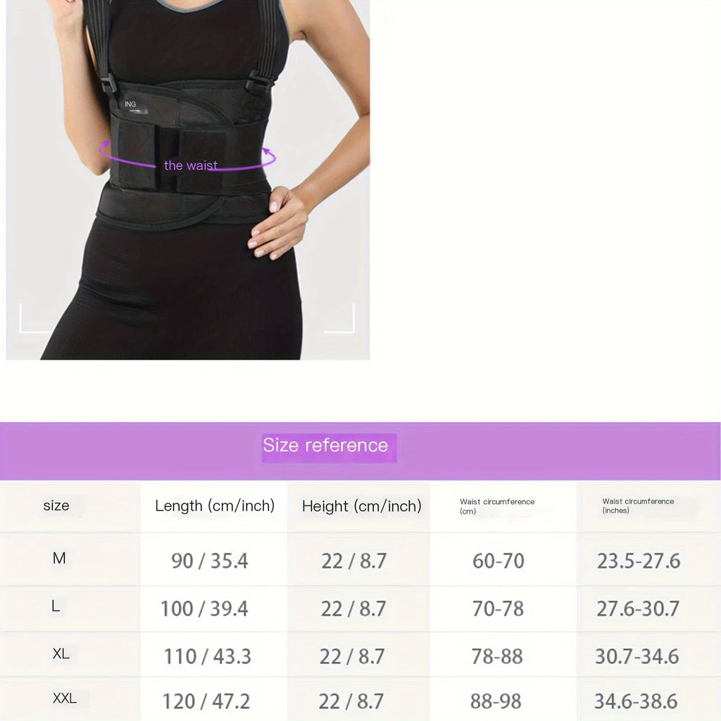 SWANS Lumbar Support Belt – Adjustable Compression Back Brace Lumbar Support Belt SWANS