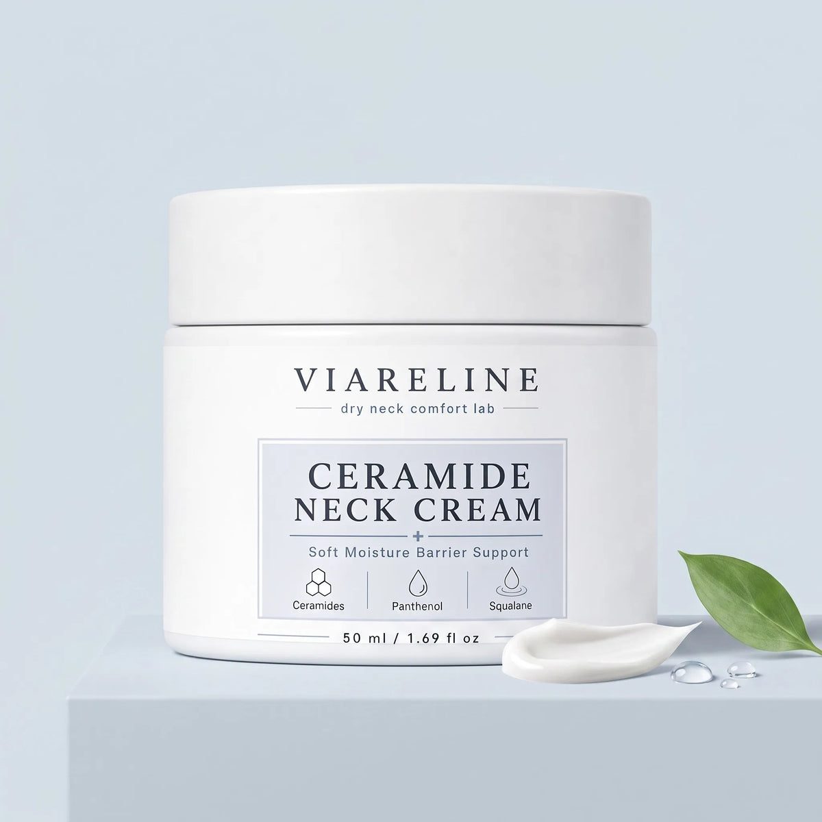 VIARELINE Firming Neck Cream – Anti-Aging Lifting & Hydrating 50g Neck Firming Cream SWANS