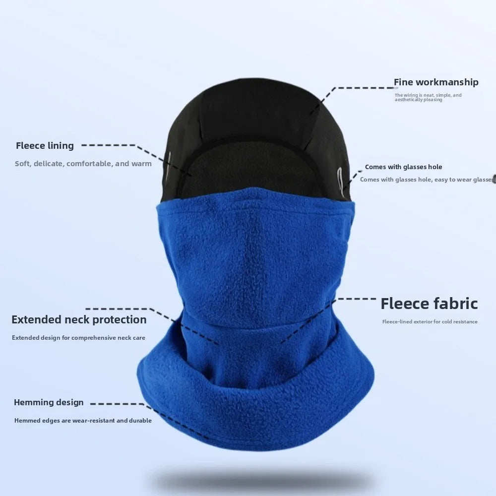 Thickened Balaclava Hat – Windproof Winter Cycling Face Mask Winter Balaclava Hat SWANS