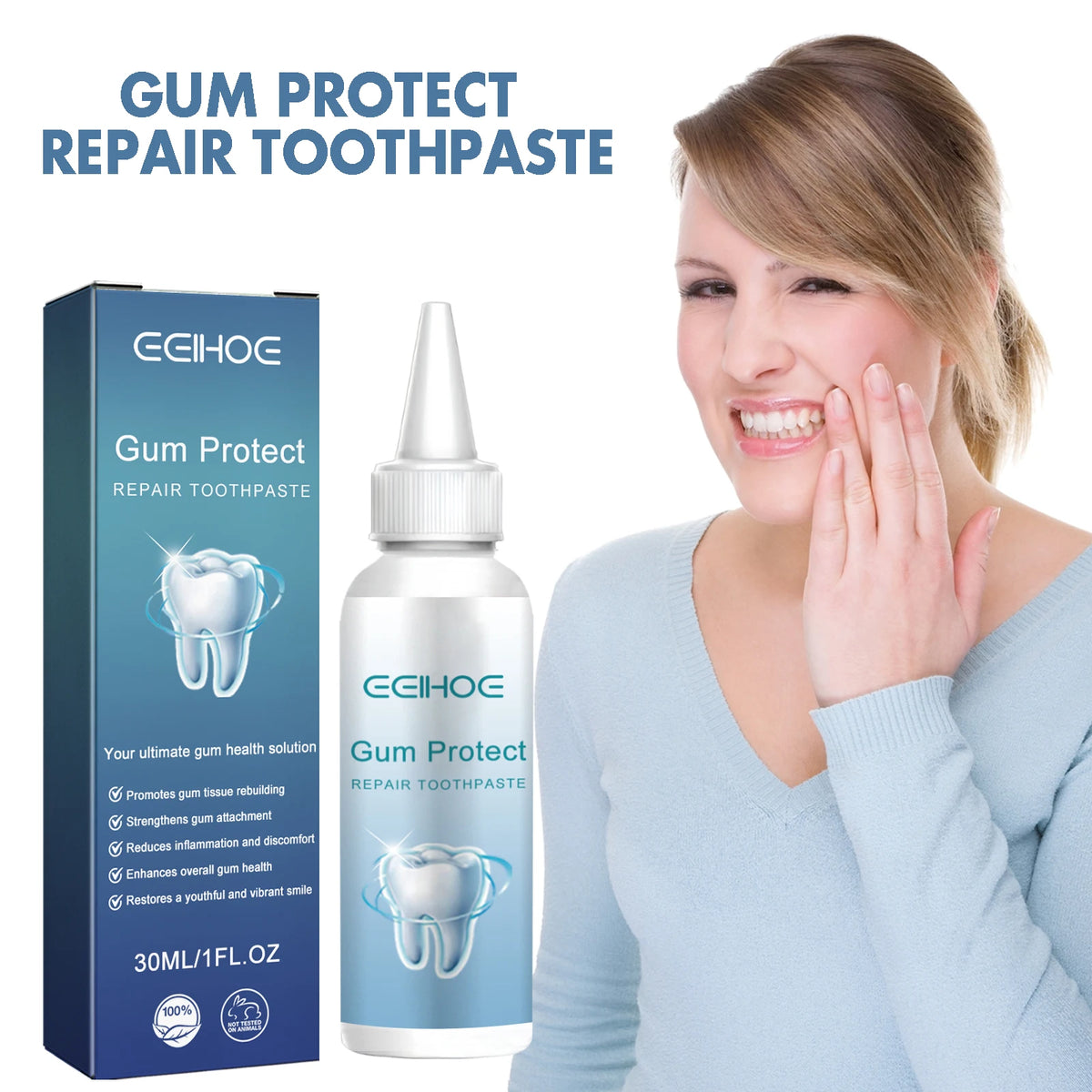SWANS Gum Repair Toothpaste Serum – Deep Clean Tooth Care Oral Care Serum SWANS