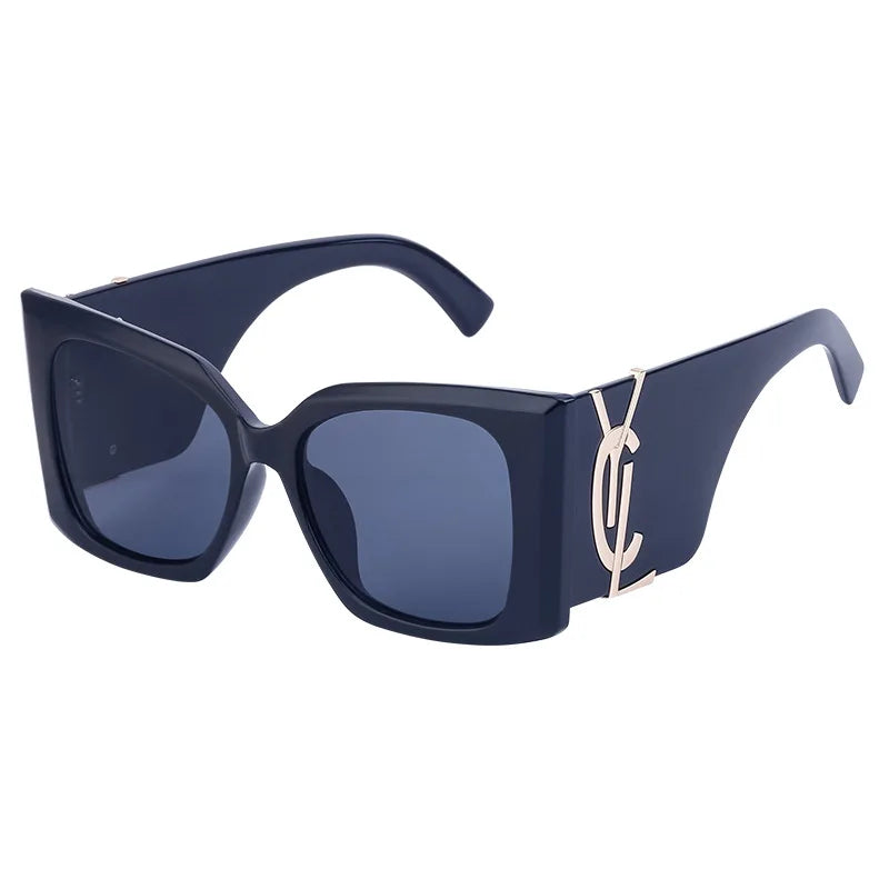 TOYEARN Oversized Cat Eye Sunglasses UV400 Vintage Shades Cat Eye Sunglasses SWANS
