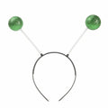 KLASSNUM Alien Party Sunglasses – Rainbow UV Novelty Eyewear Novelty Party Sunglasses SWANS Green Hair Hoop