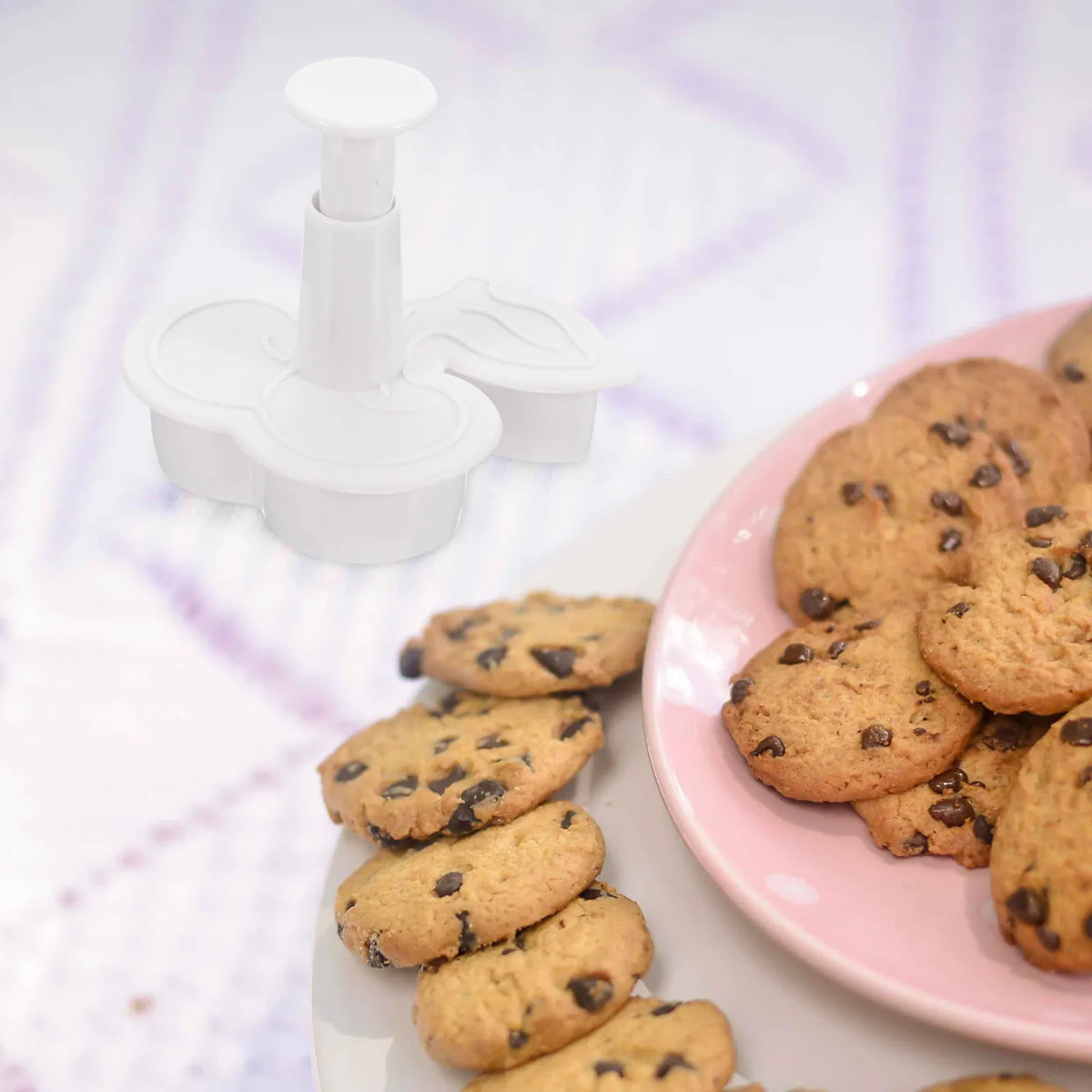 3-Pack Cherry Cookie Cutters – DIY Biscuit & Pancake Molds Cookie Cutter Set SWANS