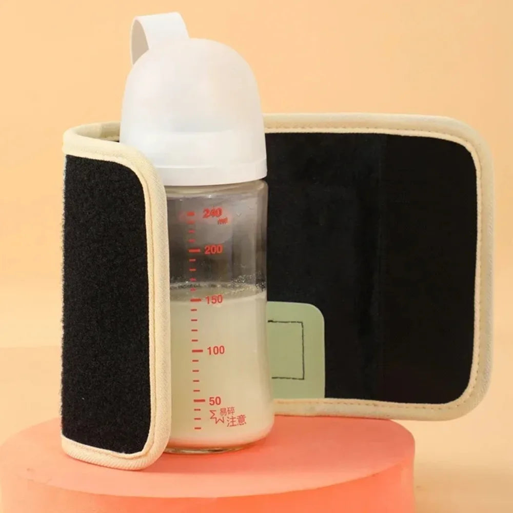 USB Baby Bottle Warmer Sleeve – Portable Travel Milk Heater Baby Bottle Warmer SWANS