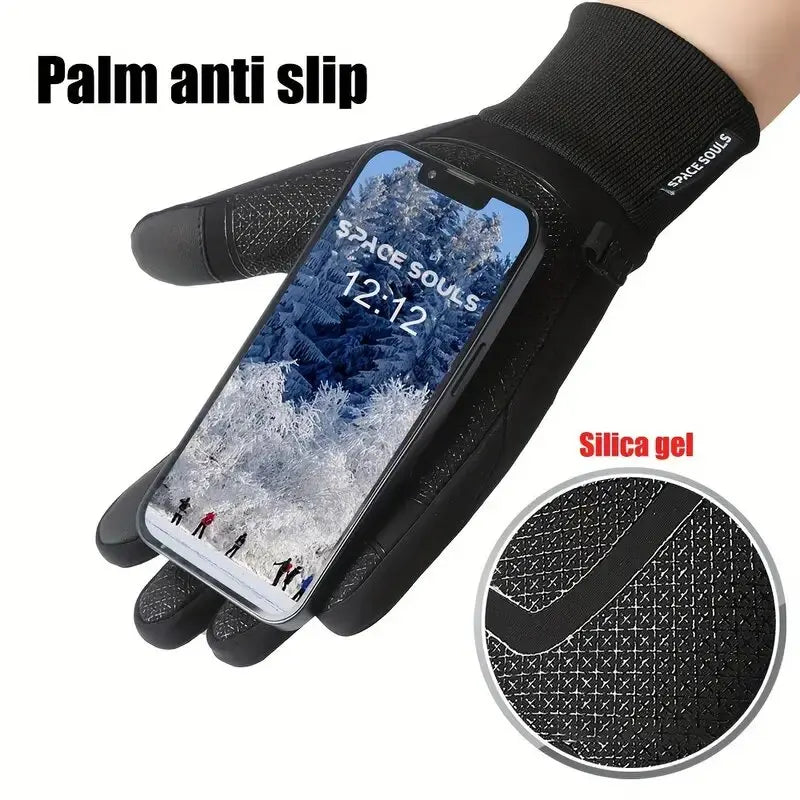 Windproof Waterproof Touch Screen Gloves – Cycling & Skiing Outdoor Sport Gloves SWANS