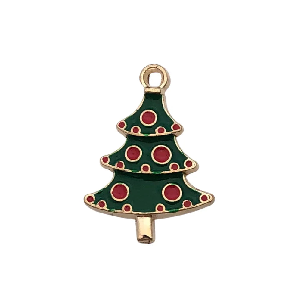 Christmas DIY Jewelry Charms – Santa, Tree & Snowflake Pendants DIY Jewelry Charms SWANS B-18x25mm