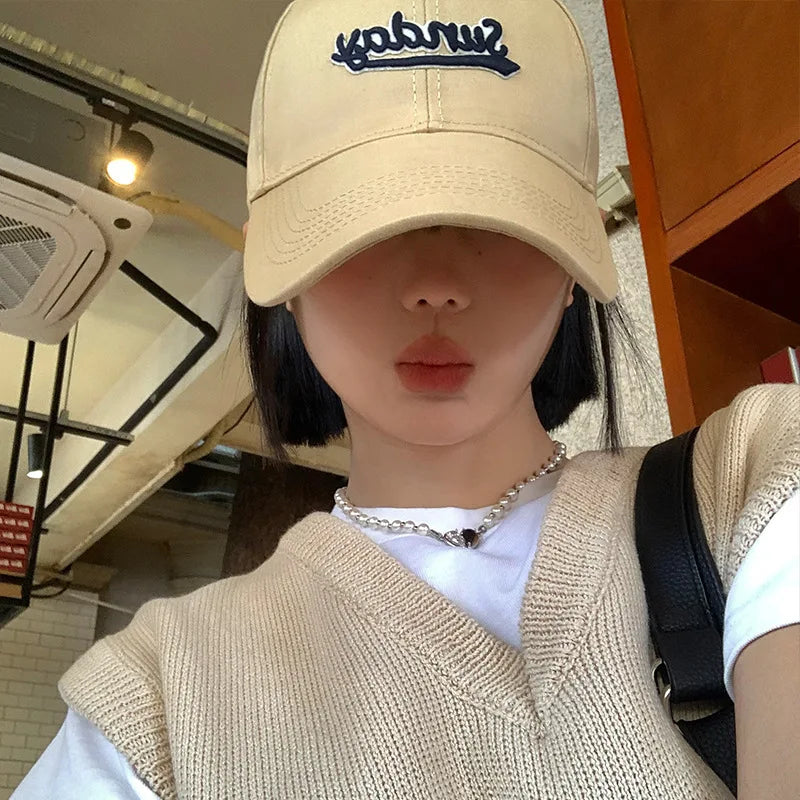 FAITOLAGI Solid Baseball Cap – Unisex Adjustable Cotton Hat Baseball Cap SWANS