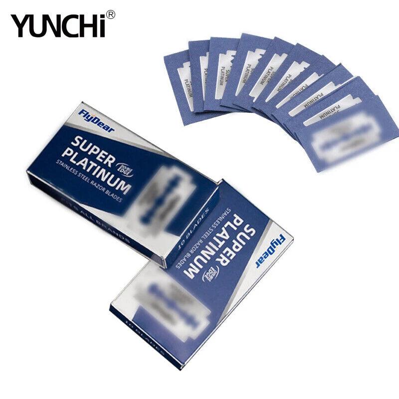 YUNCHI Double-Ended Stainless Steel Manual Razor Blades Manual Razor Blades SWANS