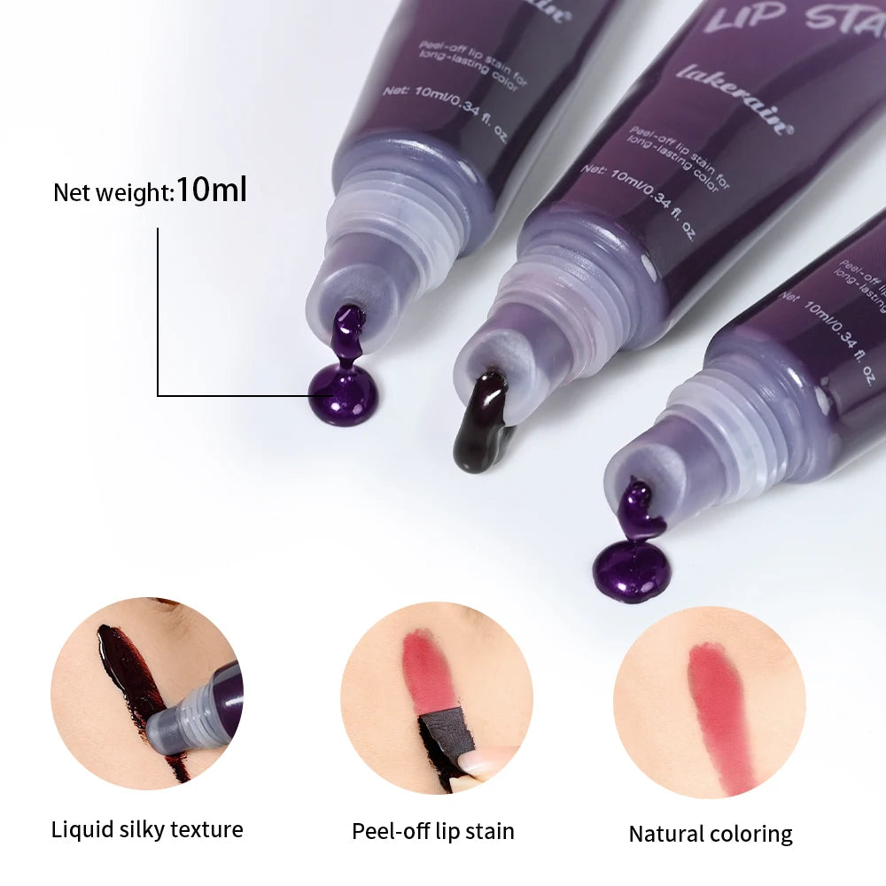 Lakerain Peel-Off Lip Stain – Waterproof Long-Lasting Color Peel-Off Lip Stain SWANS