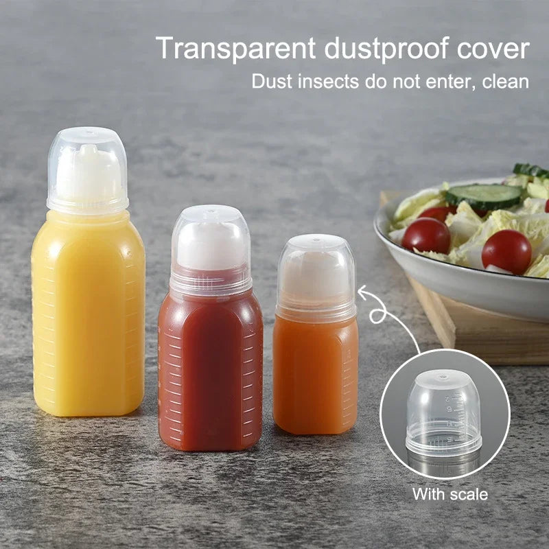 Mini Squeeze Bottles 30/60/100ml – Sauce & Condiment Container Condiment Squeeze Bottle SWANS