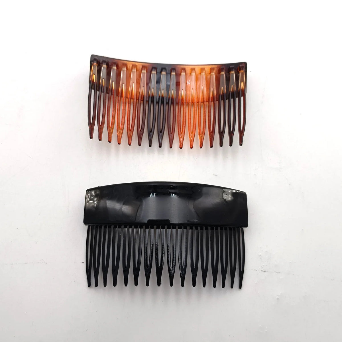 SWANS Frosted Wide-Tooth Hair Comb – Invisible Fixed Hold Hair Styling Comb SWANS