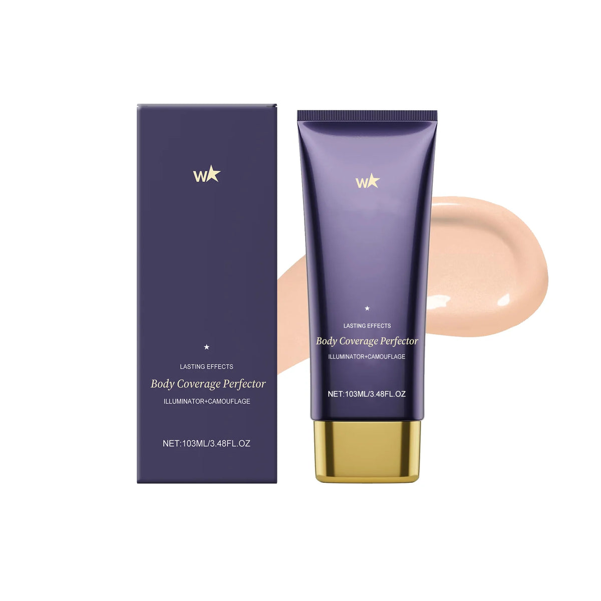 Body Tattoo Concealer – Waterproof Full Coverage Cream 103ml Body Concealer Cream SWANS Warm Radiance